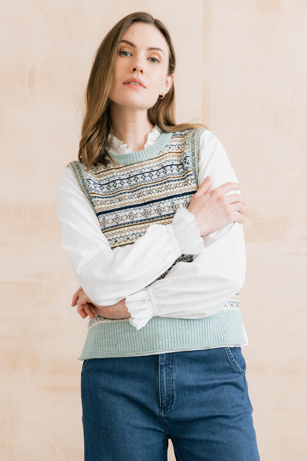 Fair Isle Joan Tank
