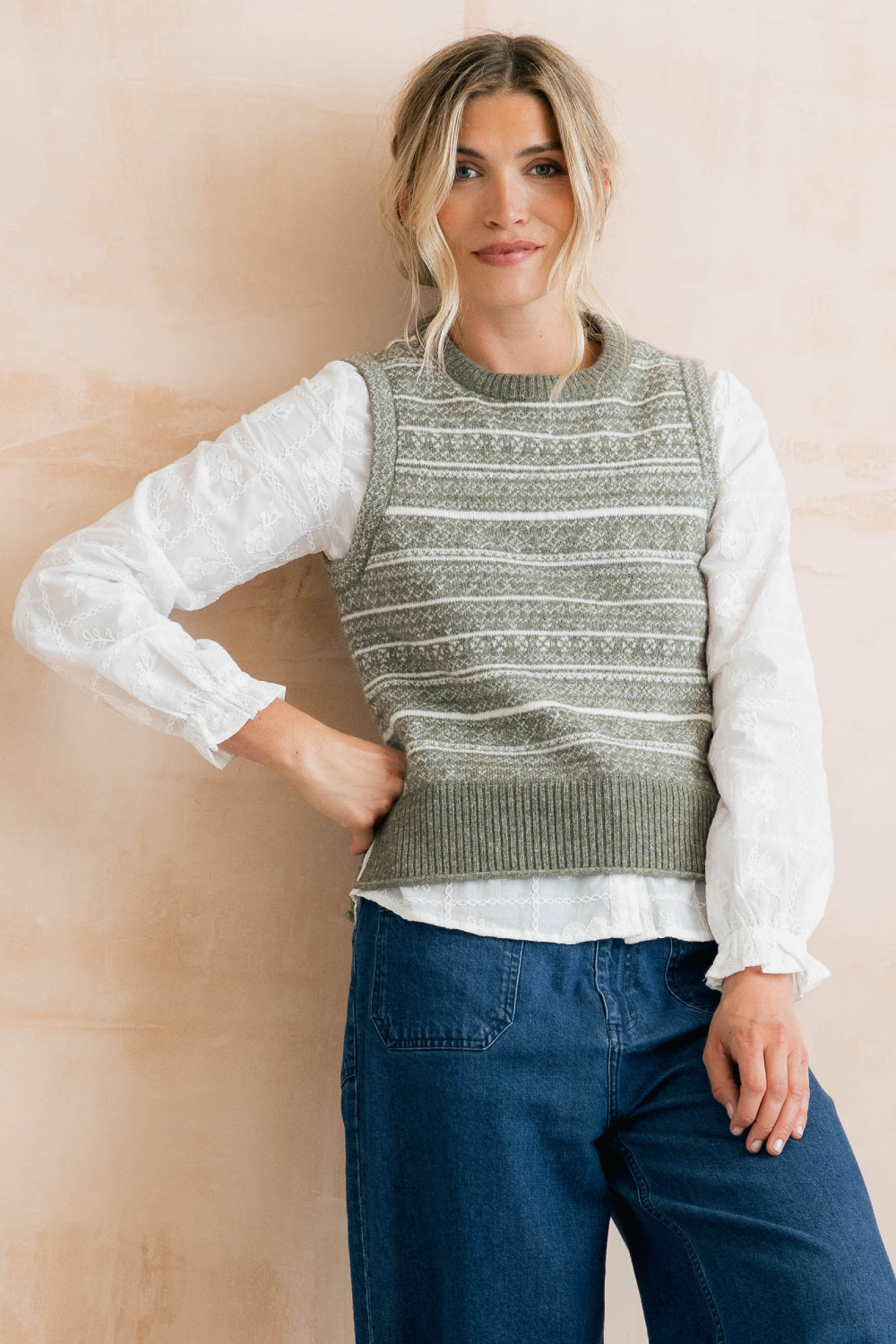 Fair Isle Joan Tank