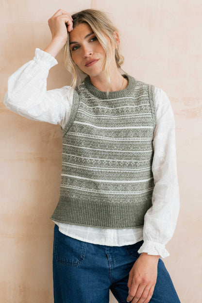 Fair Isle Joan Tank
