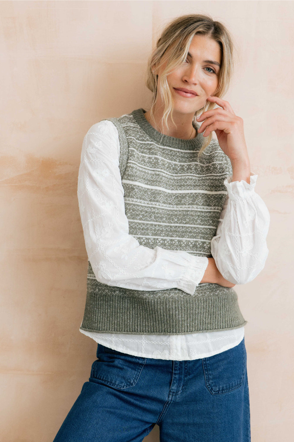 Fair Isle Joan Tank