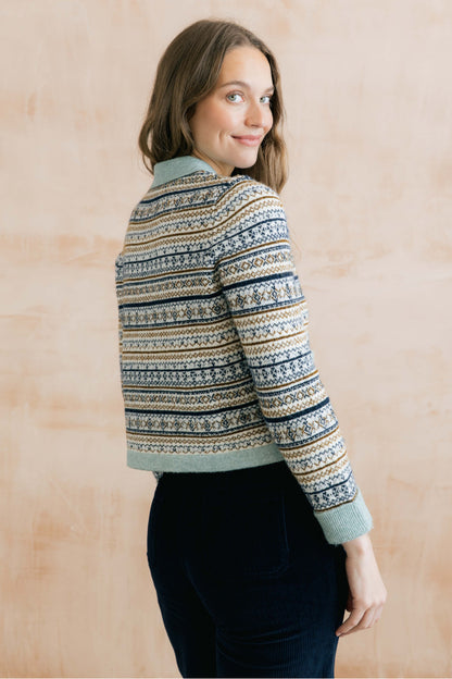 Fair Isle Chestnut Jacket