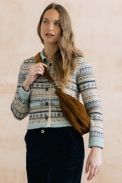 Fair Isle Chestnut Jacket