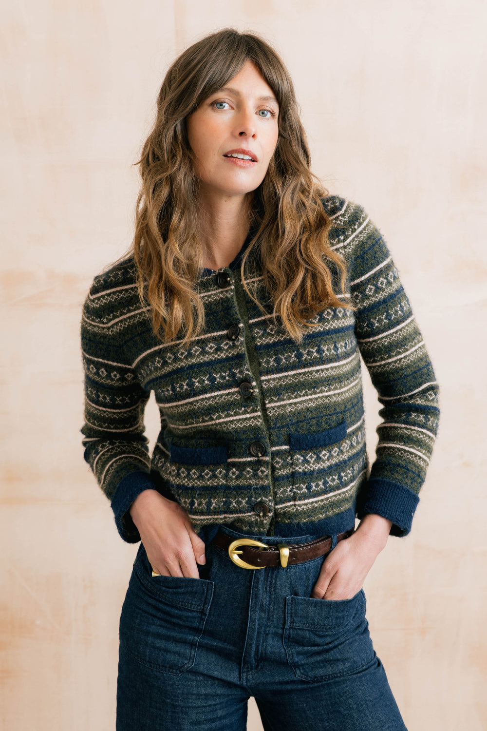Fair Isle Chestnut Jacket