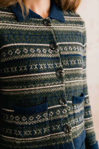 Fair Isle Chestnut Jacket