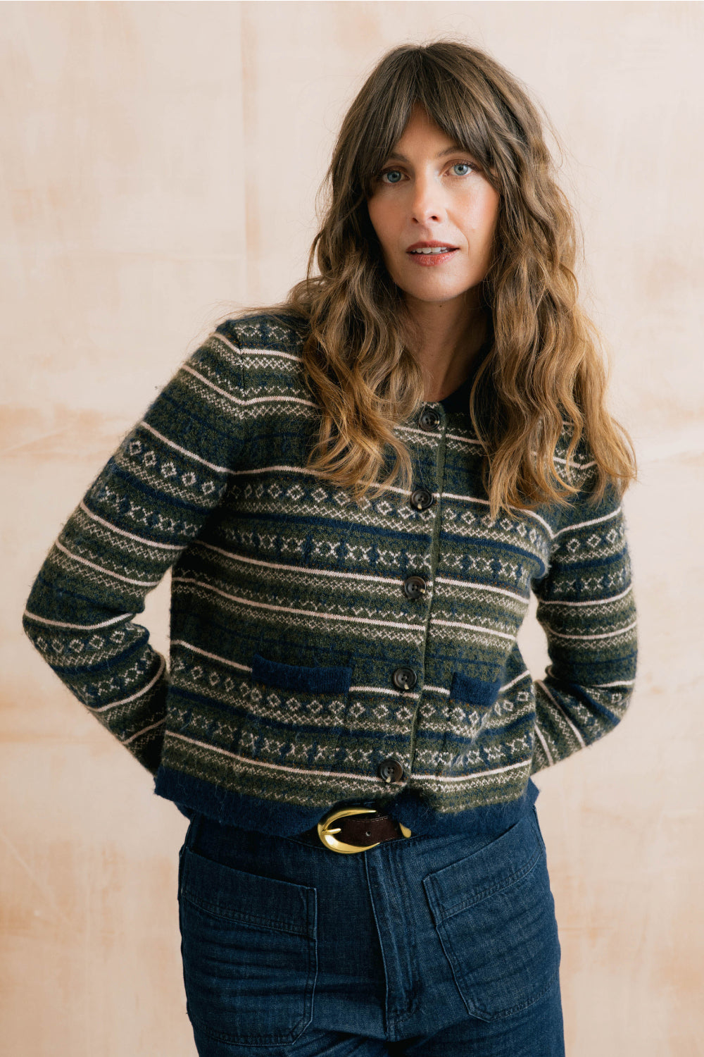Fair Isle Chestnut Jacket