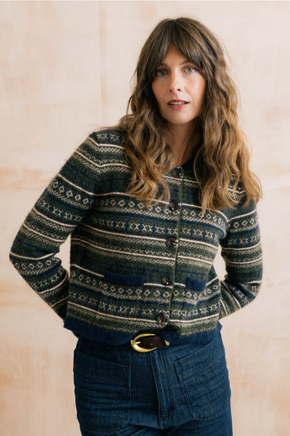 Fair Isle Chestnut Jacket