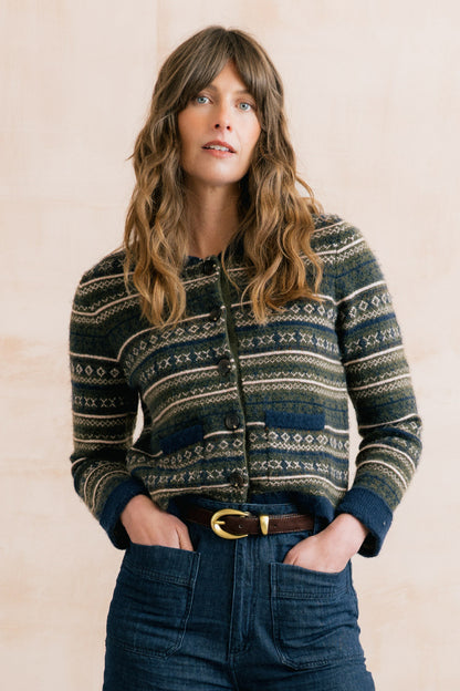 Fair Isle Chestnut Jacket