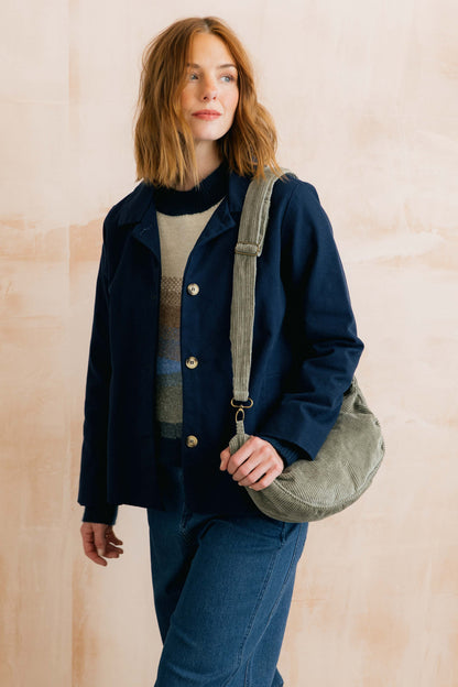Crossbody Jumbo Cord Bag