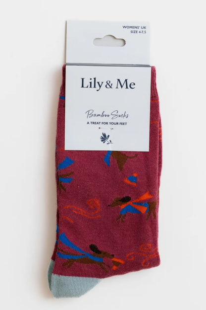 Windy Day Dog Socks
