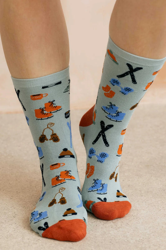 Winter Holiday Socks