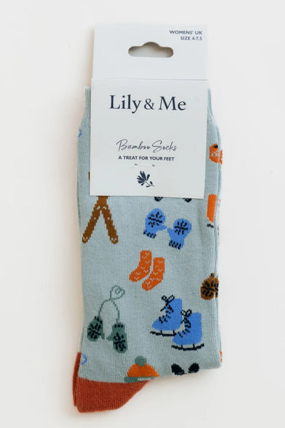 Winter Holiday Socks