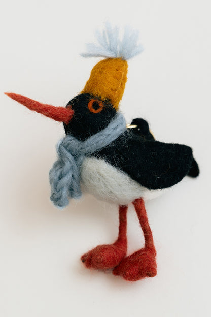 Oystercatcher Keyring