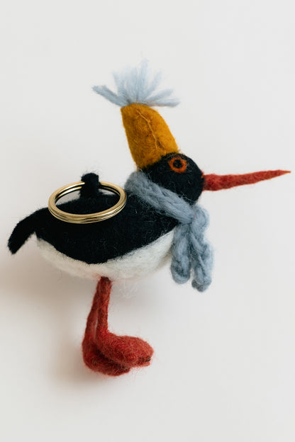 Oystercatcher Keyring
