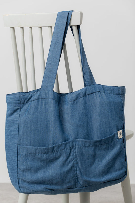 Denim Tote Bag