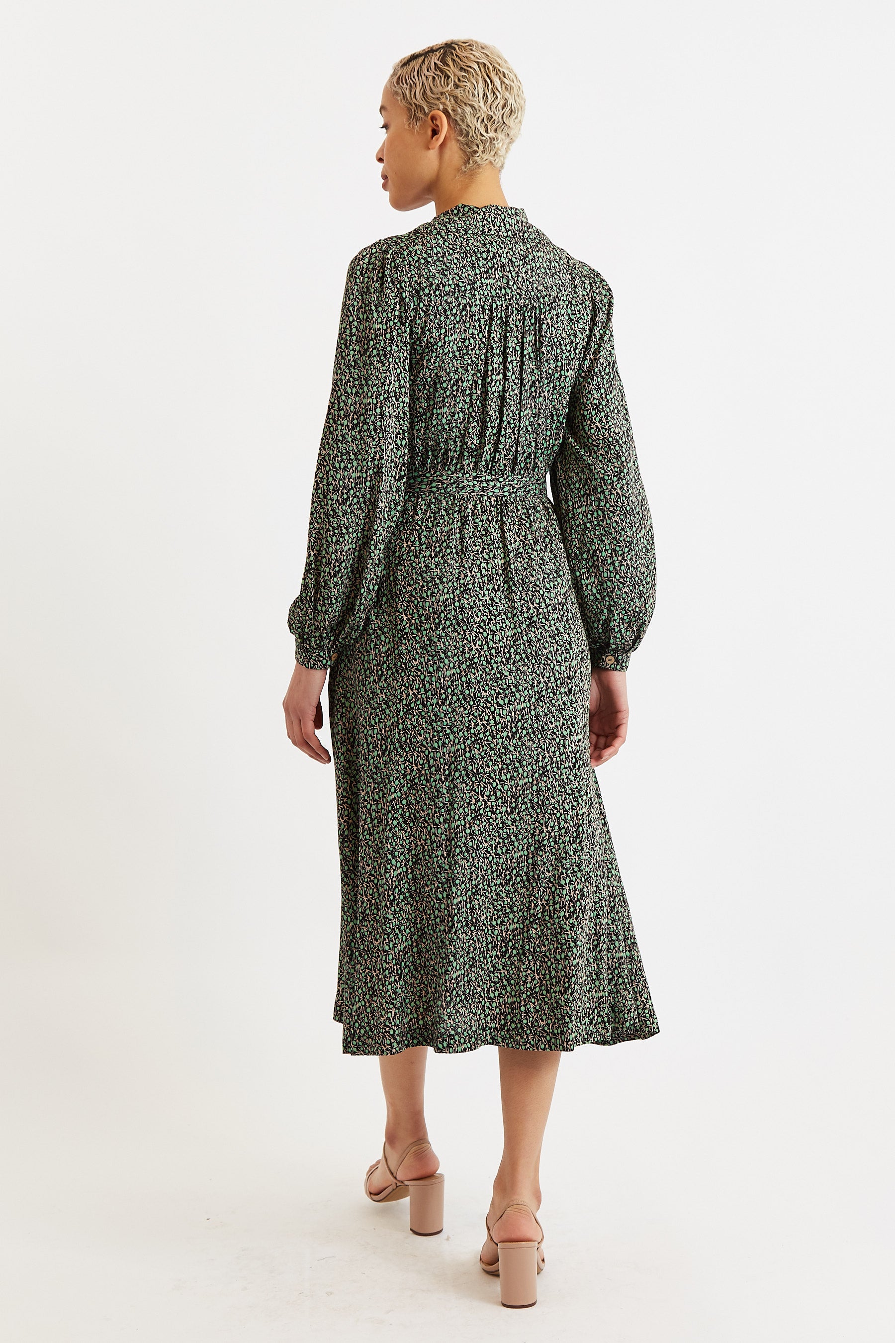 Loria Sugar Plum Shirt Dress Black Jessie Juniper