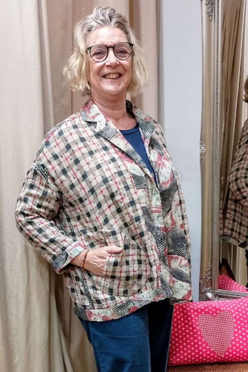 Teresa Reversible Cotton Jacket