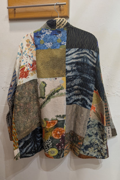 Vigee Reversible Silk Jacket
