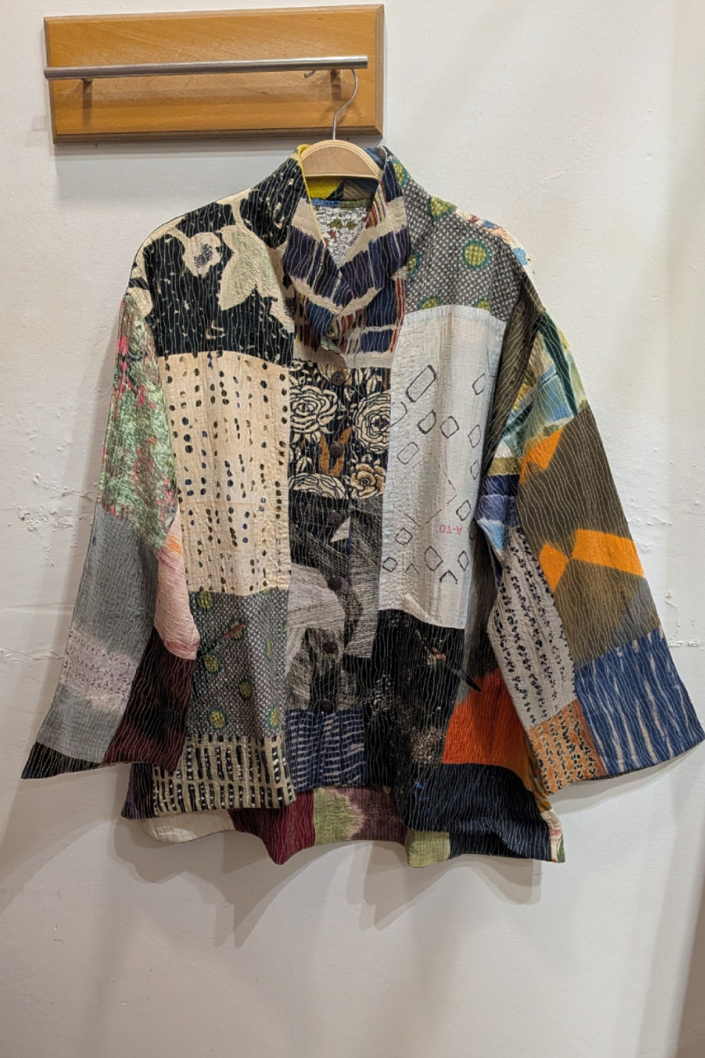 Vigee Reversible Silk Jacket