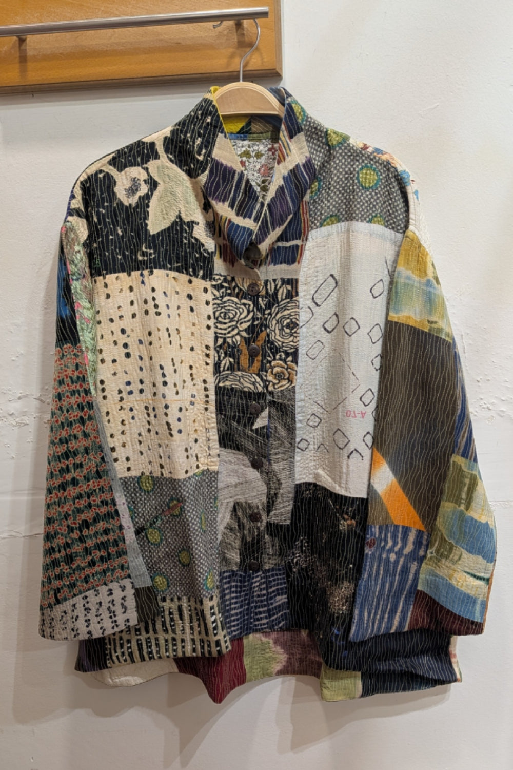 Vigee Reversible Silk Jacket