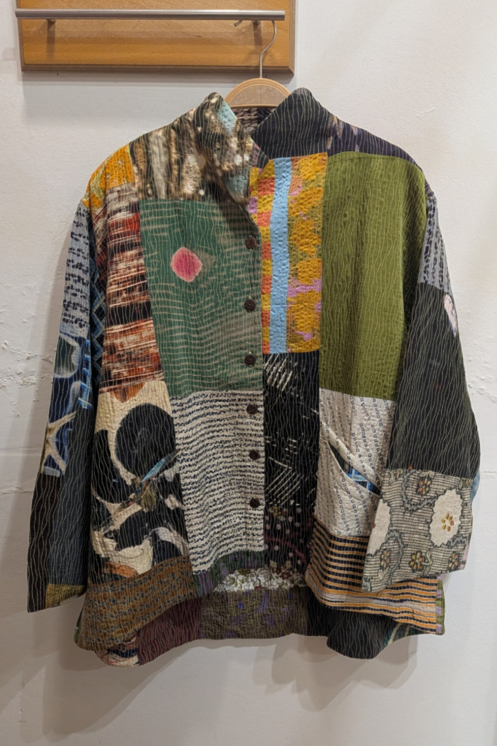 Vigee Reversible Silk Jacket