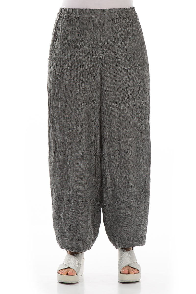Grizas Loose Linen 3492 Trousers Grey