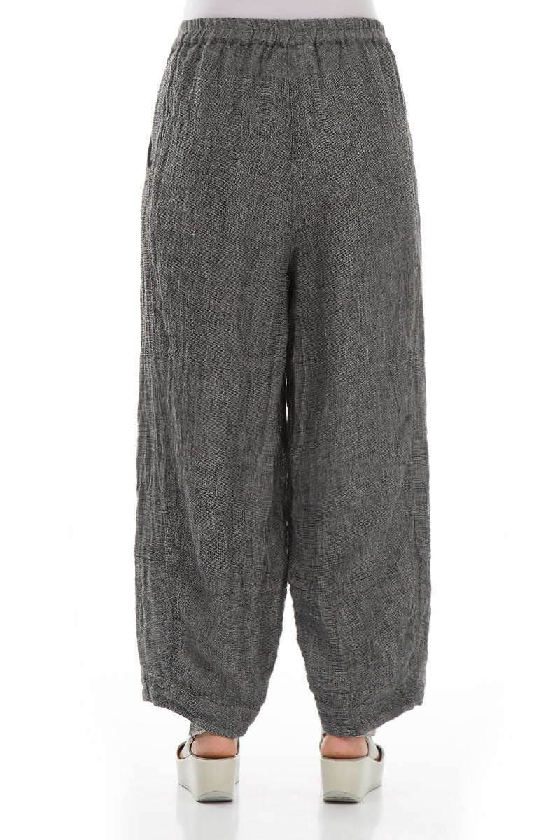 Grizas Loose Linen 3492 Trousers Grey