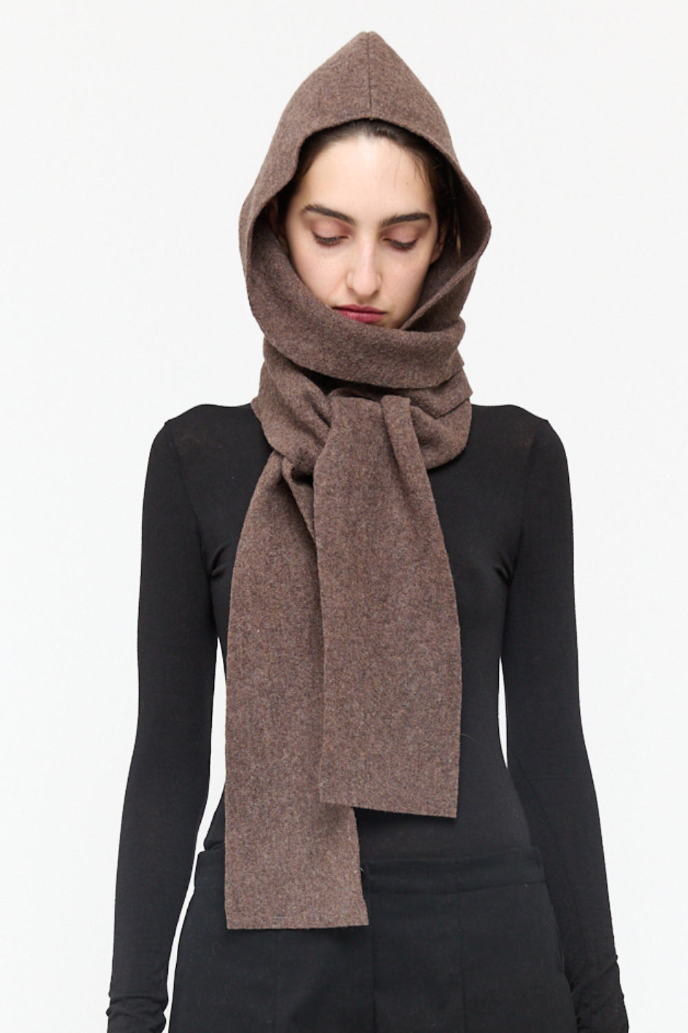 Boiled Wool Hood