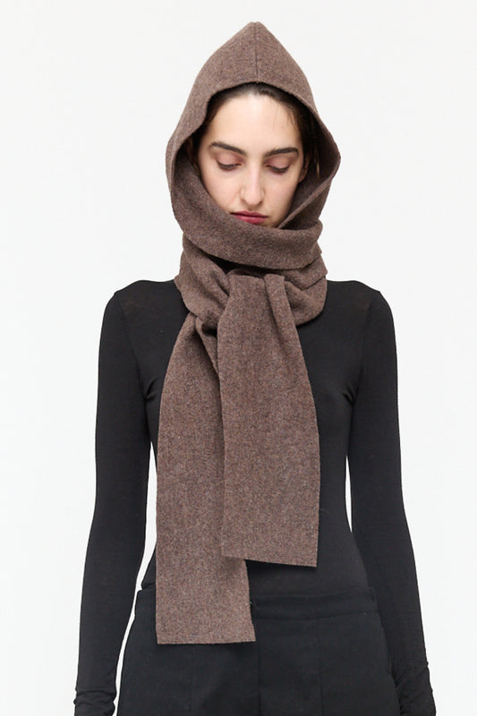 Boiled Wool Hood