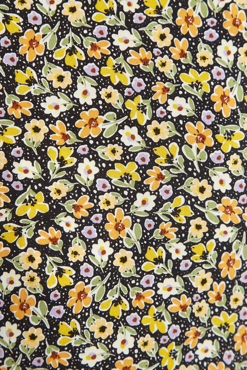 Louche Marika Santa Fe Floral Print Shirt Green