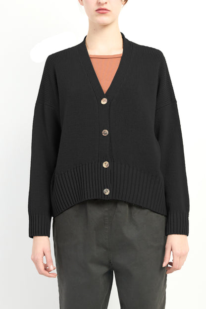 Ribbed Knit Cardigan