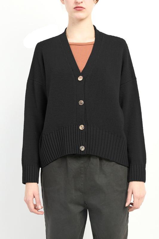 Ribbed Knit Cardigan