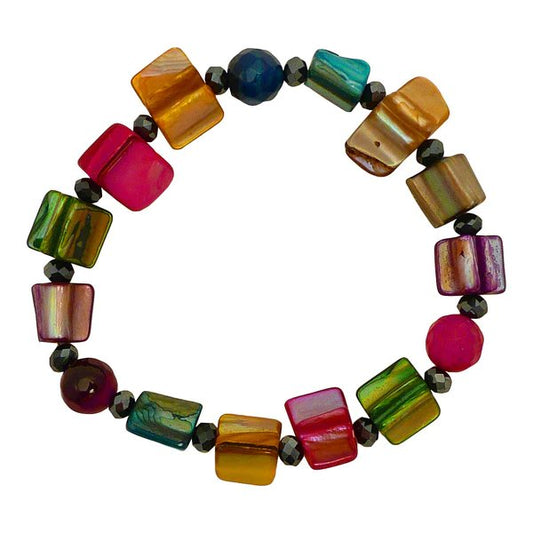 Lotus Feet Rainbow Bracelet