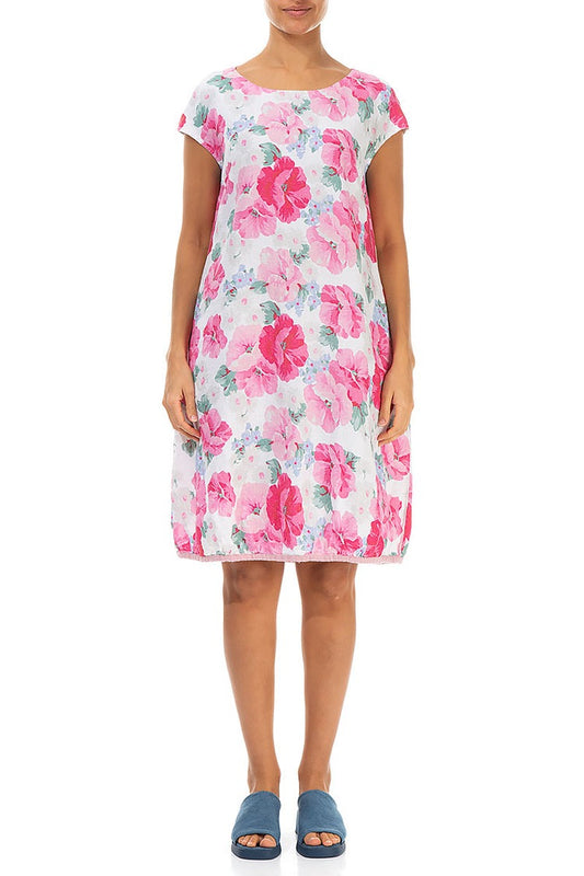 Linen Midi 51765 Dress