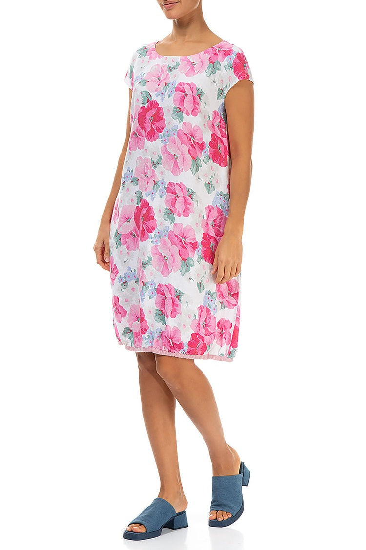Linen Midi 51765 Dress