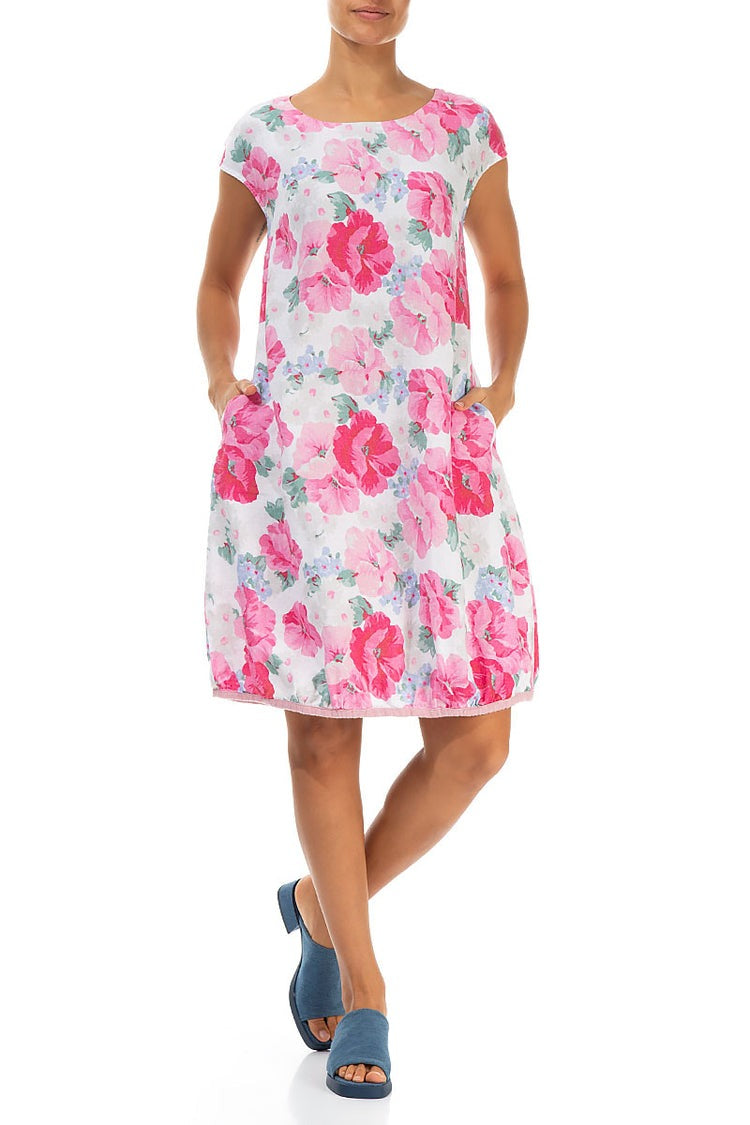 Linen Midi 51765 Dress