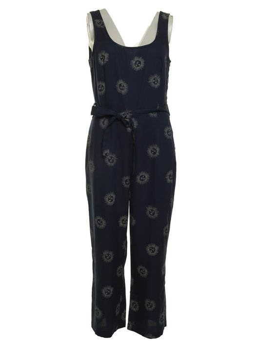 Nice Things Sun Faces Print Jumpsuit