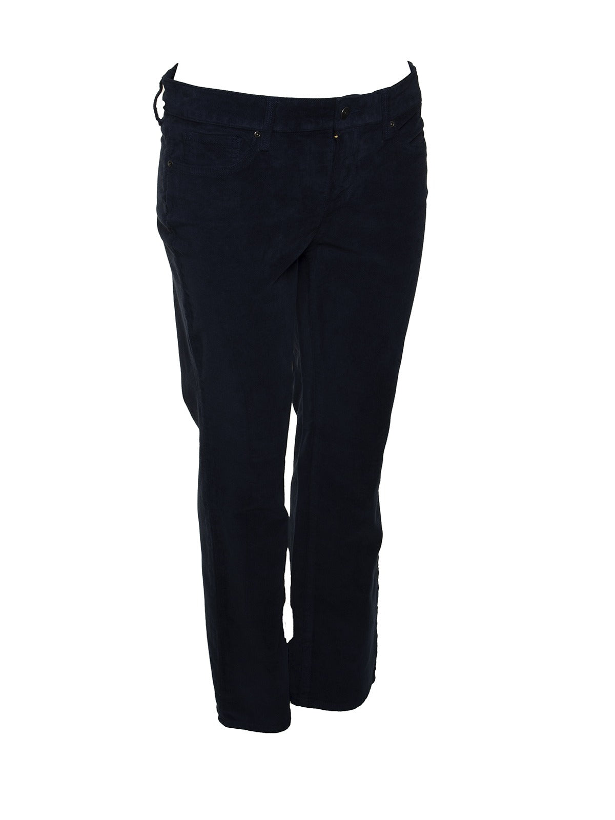 NYDJ Marilyn Straight Black Jeans