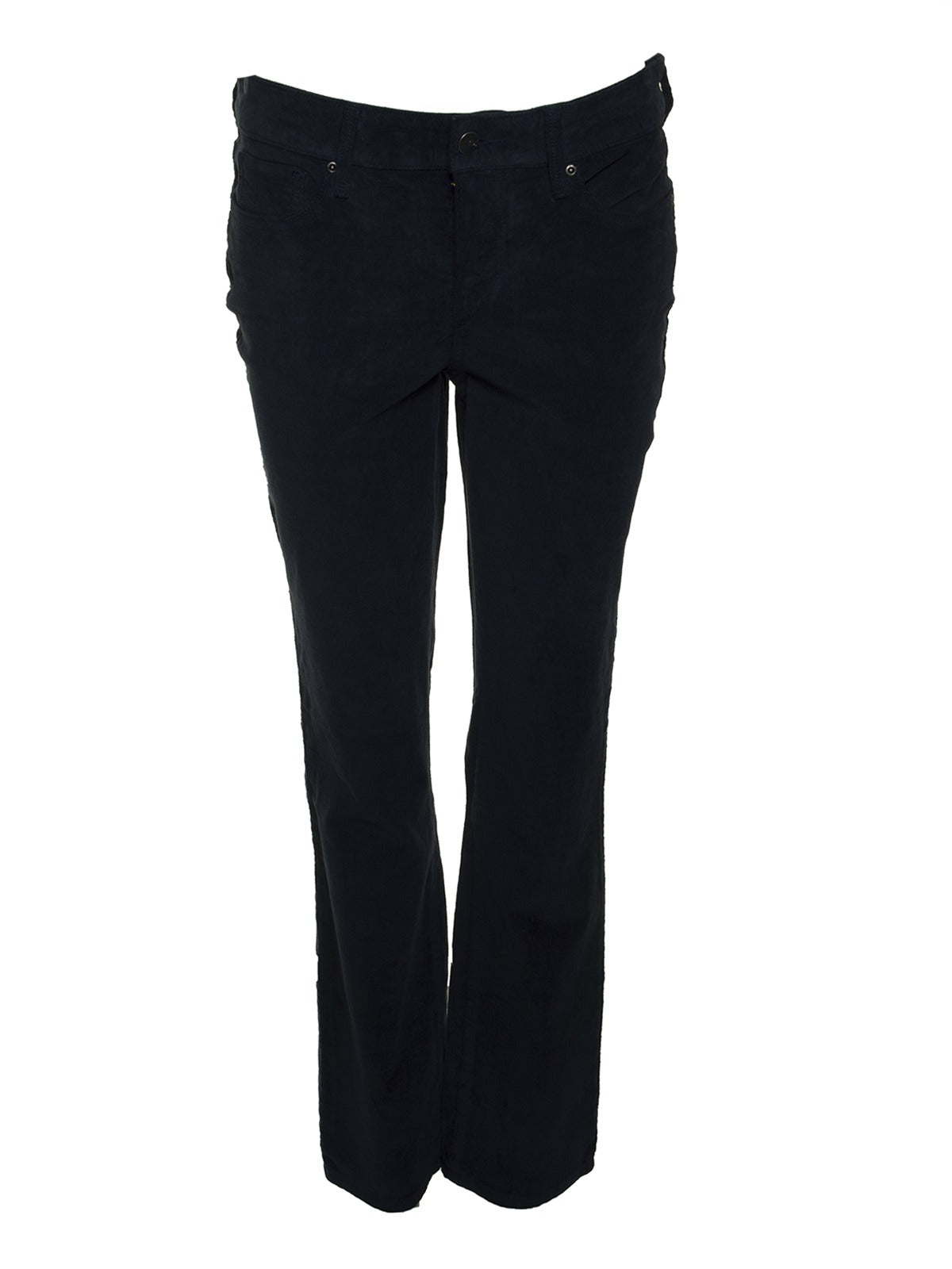 NYDJ Marilyn Straight Black Jeans