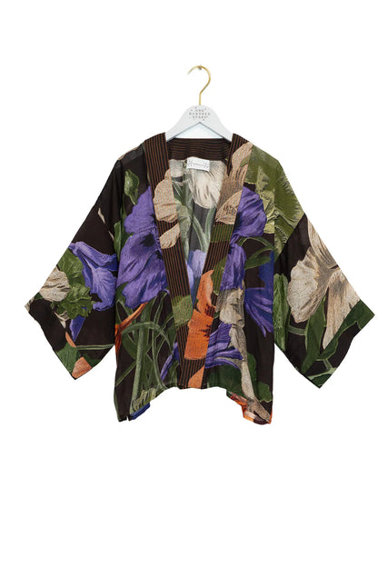 Nasturium Black Kimono