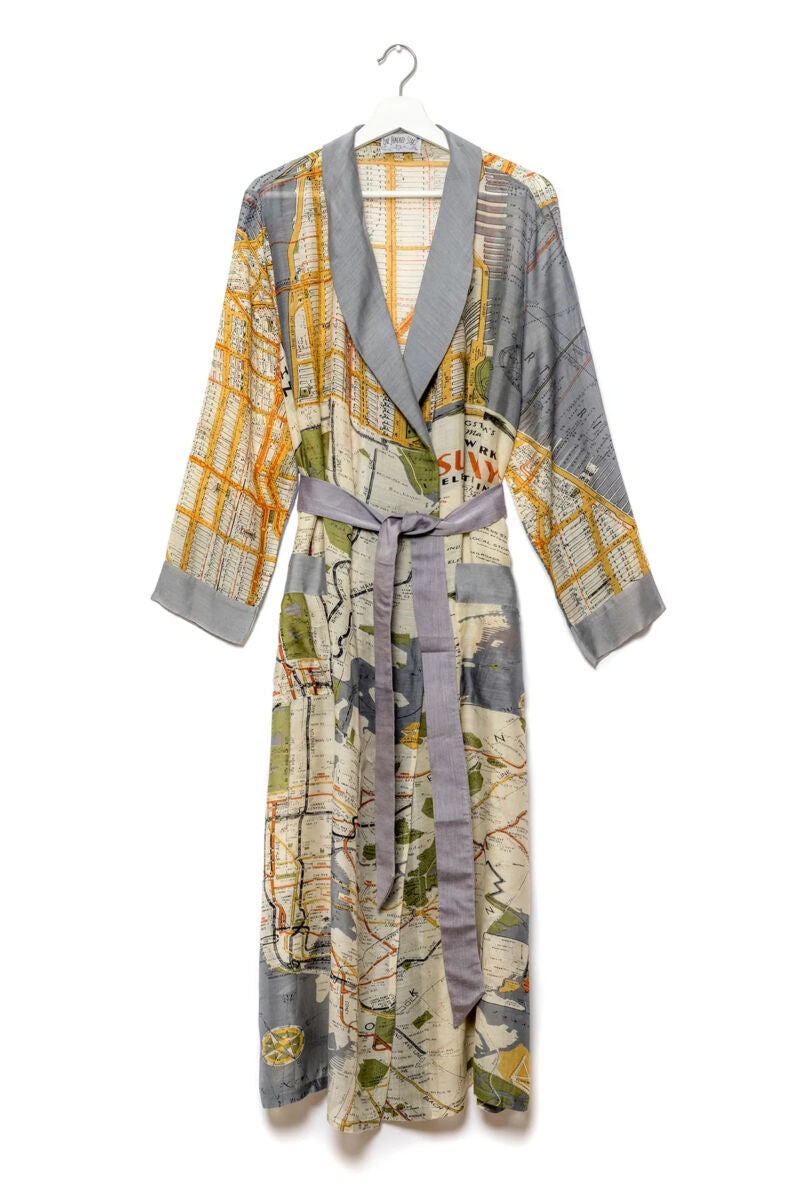 One Hundred Stars New York City Map Gown