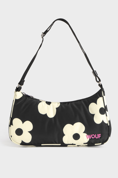 Night Daisy Shoulder Bag