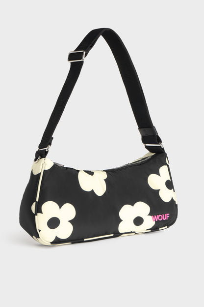 Night Daisy Shoulder Bag