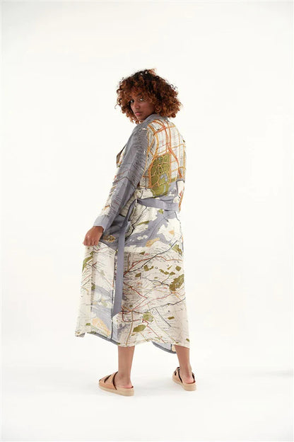 One Hundred Stars New York City Map Gown