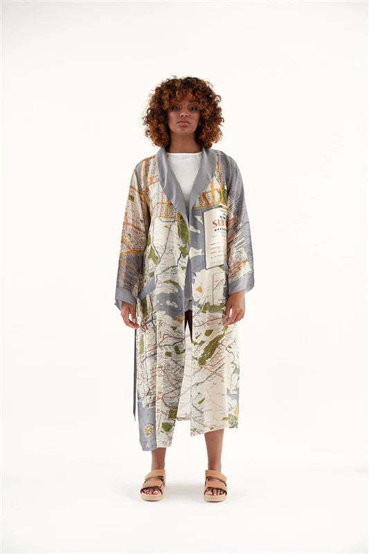 One Hundred Stars New York City Map Gown