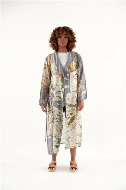 One Hundred Stars New York City Map Gown