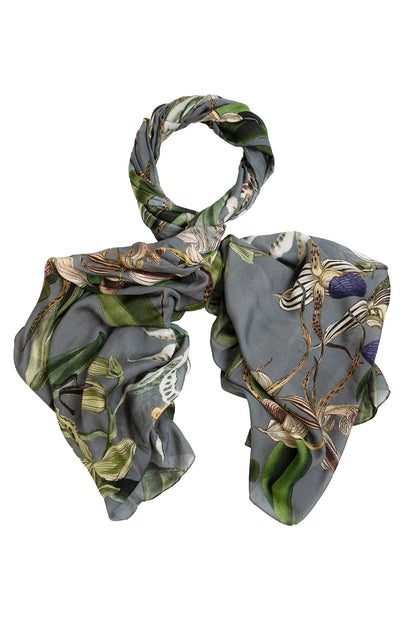 Orchid Scarf