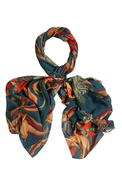 Orchid Scarf