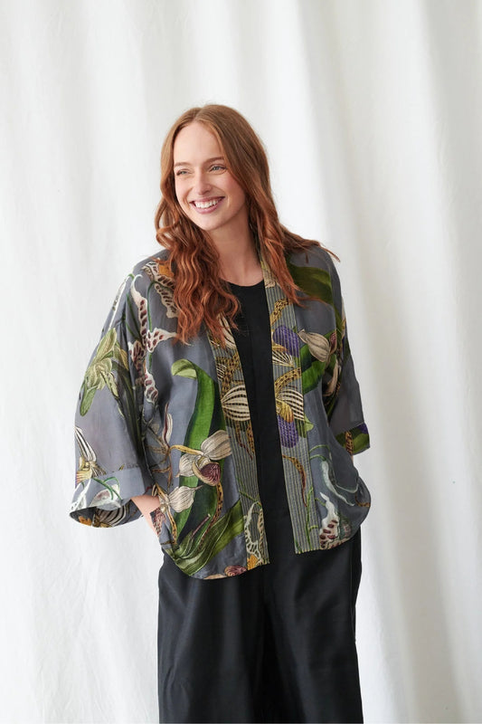 Orchid Kimono