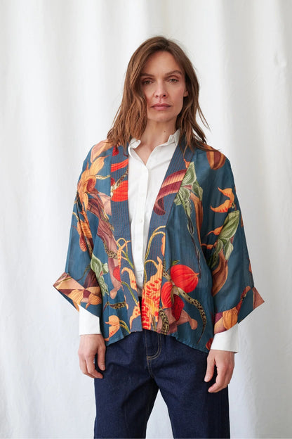 Orchid Kimono