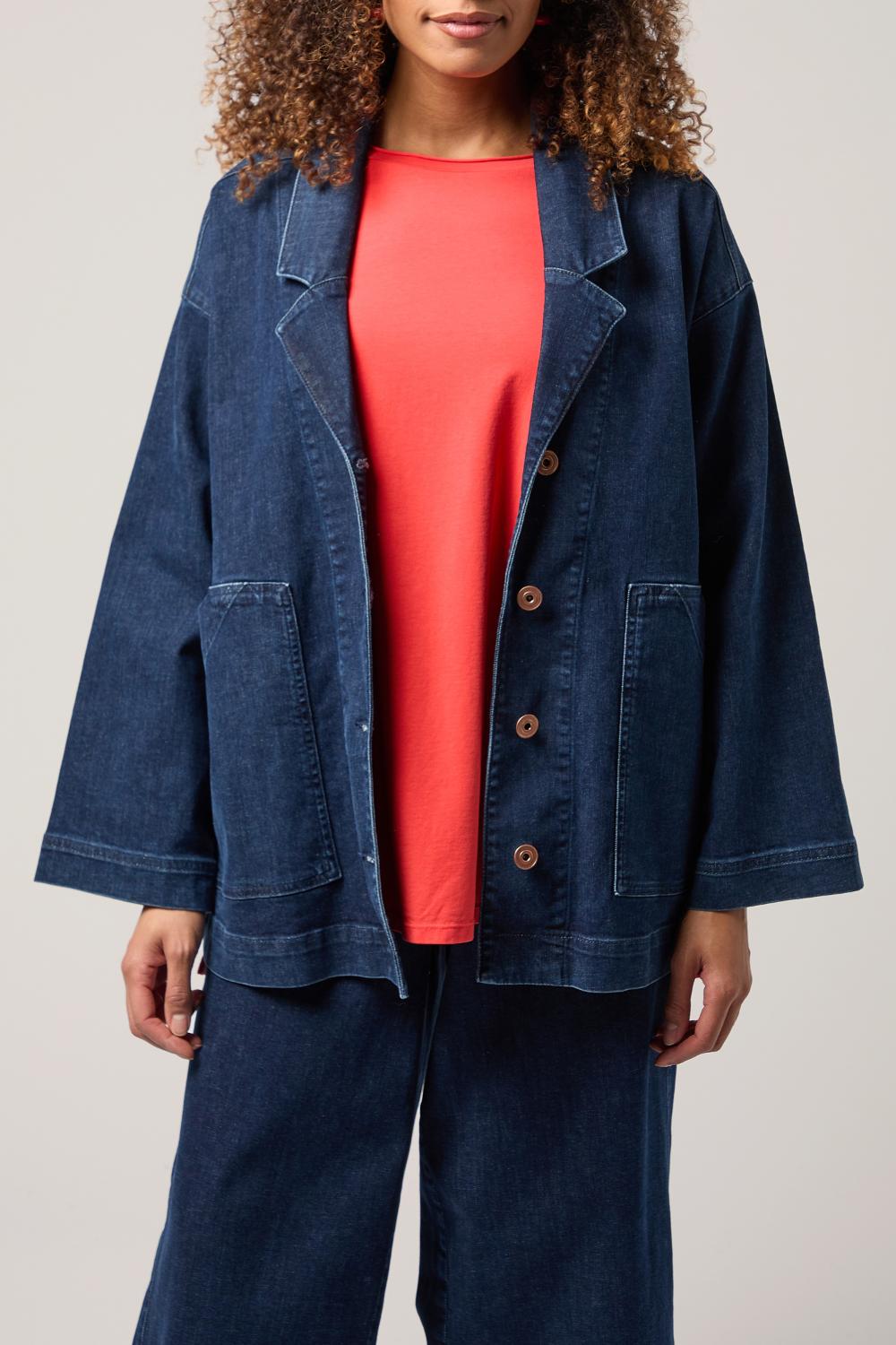 Stretch Denim Jacket